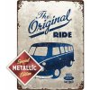 Obraz Nostalgic Art Plechová cedule - VW The Original Ride