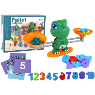Mamido Edukativní hračka dinosaurus matematická váha – Hledejceny.cz
