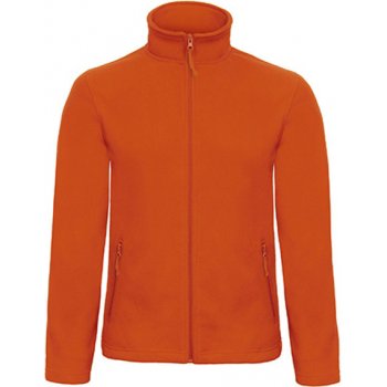 B&C Unisex fleecová mikina FUI50 Pumpkin Orange