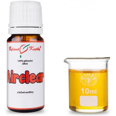 Bylinné kapky Airclear 100 % přírodní silice esenciální olej 10 ml – Hledejceny.cz