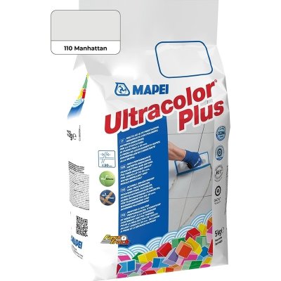 Mapei Spárovací hmota Ultracolor Plus 110, manhattan, 5 kg 6011045AU – Zbozi.Blesk.cz