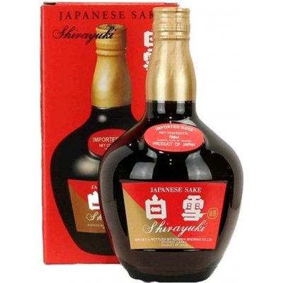 Saké Shirayuki 14,5% 0,75 l (karton) – Hledejceny.cz
