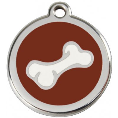 Red Dingo Známka včetně rytí Kost S 20 mm – Hledejceny.cz