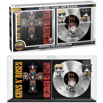 Funko Pop! 23 Guns N Roses Appetite For Destruction Axl Rose Slash Duff Mckagan – Hledejceny.cz