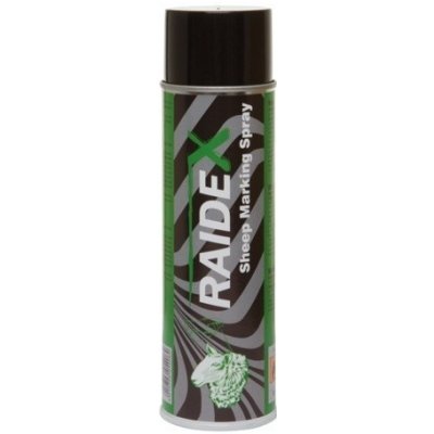 RAIDEX Ovčí značkovací barva spray 500ml zelená