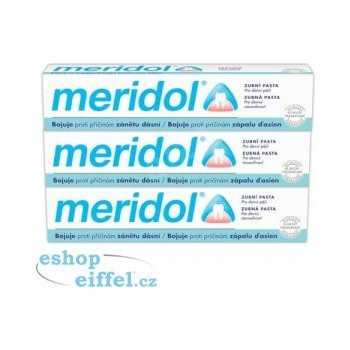 Meridol Zubní pasta 3 x 75 ml