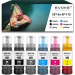 Inkoust EVOKE 115 CMY BK PB GY - kompatiiblní – Sleviste.cz