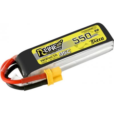 GENS ACE LIPO TATTU R-Line FPV serie 2S 2S1P 95C Version 1.0 7,4V 550 mAh – Zbozi.Blesk.cz