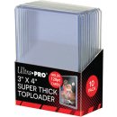 Ultra Pro Toploader 3x4 Super Thick 130PT Toploaders 10 ks
