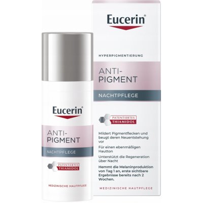 Eucerin Anti-Pigment noční krém s Thiamidolem redukující pigmentové skvrny 50 ml – Zboží Mobilmania