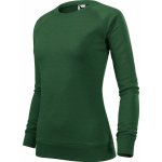 Malfini Merger mikina dámská lahvově zelený melír – Sleviste.cz