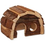 Small Animal Domek Hobit dřevěný 15 x 10 x 9 cm – Zbozi.Blesk.cz