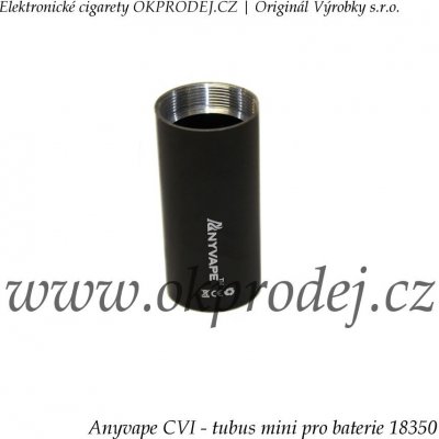 Anyvape CVI tubus mini pro baterie 18350 black – Zbozi.Blesk.cz