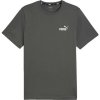 Pánské Tričko Puma ESSENTIALS SMALL LOGO TEE pánské triko tmavě šedá