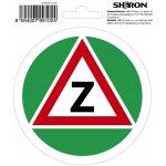 Sheron Samolepka na auto "Začátečník" o průměru 11 cm – Zboží Dáma