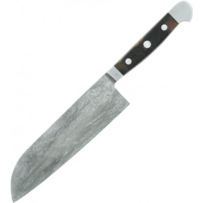 Güde Solingen nůž Santoku Damašek 18 cm