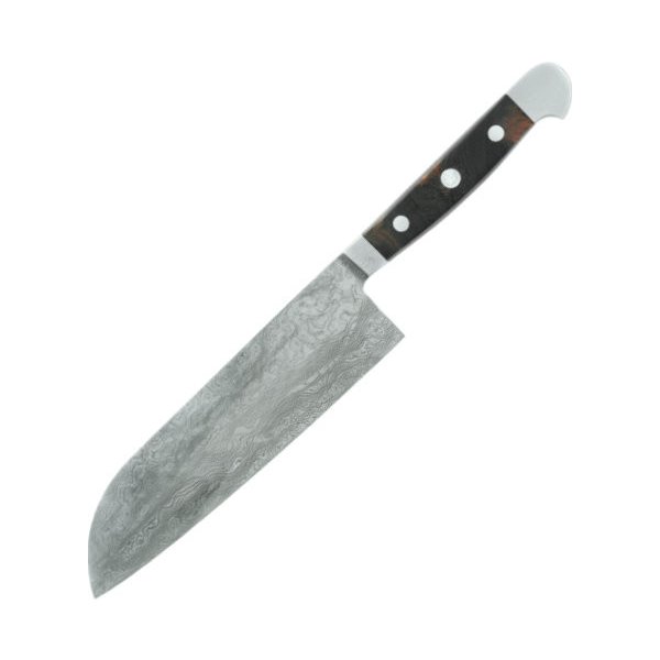 Kuchyňský nůž Güde Solingen nůž Santoku Damašek 18 cm