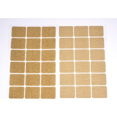 Suchý zip samolepicí obdélníčky 25x32 mm Varianta: béžový – Hledejceny.cz