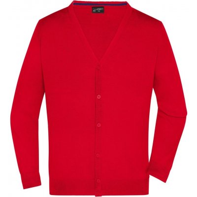 Bavlněný svetr JN661 červená – Zboží Mobilmania