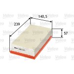 Vzduchový filtr VALEO 585071 – Hledejceny.cz