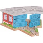 Bigjigs Rail Bigjigs Trojité depo s vraty – Zbozi.Blesk.cz