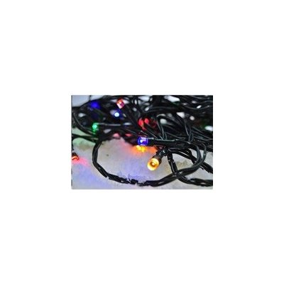 Solight LED venkovní vánoční řetěz, 500 LED, 50m, přívod 5m, 8 funkcí, časovač, IP44, vícebarevný - 1V05-M