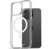 Pouzdro a kryt na mobilní telefon AlzaGuard Crystal Clear TPU Case Compatible with Magsafe iPhone 15 Pro Max