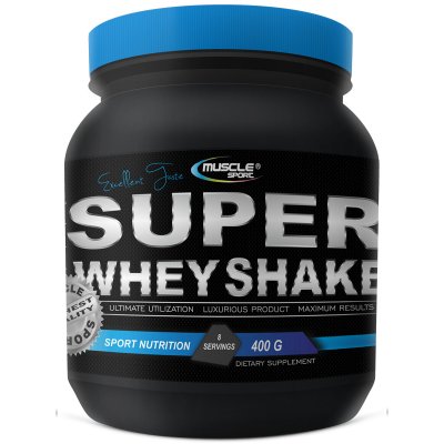 MuscleSport Super Whey Shake 400 g