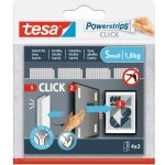 Tesa tesa® Samolepicí proužky se suchým zipem Powerstrips CLICK 4 x 2 S (77720-00003-00) – Zboží Dáma