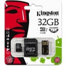 Kingston microSDHC 32 GB Mobility Kit G2 class 10 + čtečka MBLY10G2/32GB