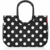 Nákupní taška a košík Reisenthel Loopshopper L Frame Dots white