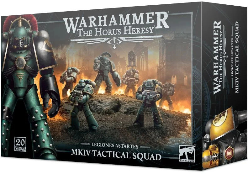 GW Warhammer The Horus Heresy Mark IV Tactical Squad
