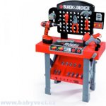 Smoby detská pracovná dielňa Black & Decker s mechanickou vŕtačkou+elektronický Quatro set – Hledejceny.cz
