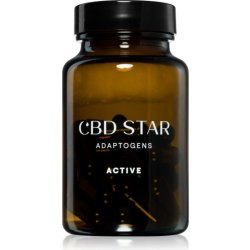 CBD Star Adaptogens Active Medicinální houby Lion's mane a Cordyceps + CBD 30 kapslí