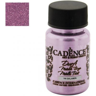 Akrylová barva Cadence DORA metalic 50 ml cyklámová – Zboží Mobilmania