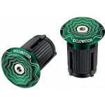 CICLOVATION zátky do řidítek Lock-In Vortex Power Wave zelená – Hledejceny.cz