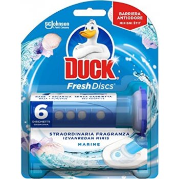 Duck Fresh Discs čistič WC Mořská vůně náhradní níplň 2 x 36 ml