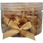 Svatební mašličky saténové sv.zlaté 6 cm - 50 ks – Zboží Dáma Svatební mašličky saténové sv.zlaté 6 cm - 50 ks – Zboží Dáma