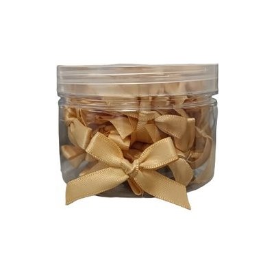 Svatební mašličky saténové sv.zlaté 6 cm - 50 ks – Zboží Dáma Svatební mašličky saténové sv.zlaté 6 cm - 50 ks – Zboží Dáma