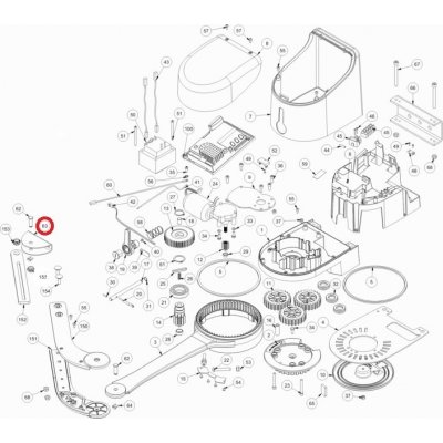 PROFI PMD1144R01.46103 úchyt páky pro HYKE/HOPP/POP – Zboží Mobilmania