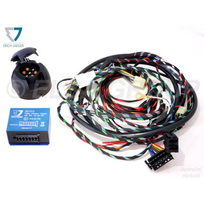 Elektropřípojka Škoda Octavia 2/Superb 2/VW Golf 5+6/Passat B6+B7/Jetta 7pin | Zboží Auto