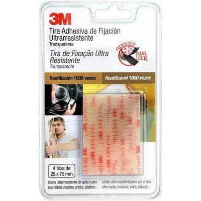 Extera Samolepicí suché zipy Dual-Lock, transparentní 74513 – Hledejceny.cz