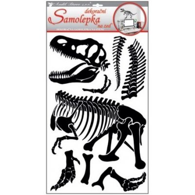 Anděl 10182 Samolepka na zeď dinosaurus 50 x 32 cm – Zboží Mobilmania