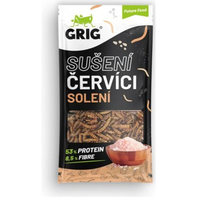 Grig Sušení červíci sůl 13 g – Zboží Dáma