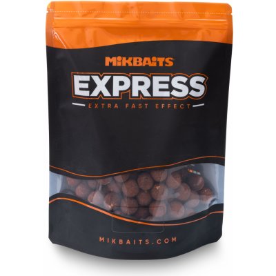 Mikbaits eXpress Boilies 900g 20mm Půlnoční pomeranč – Zboží Mobilmania