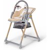 Jídelní židlička Kinderkraft 2v1 LASTREE wood