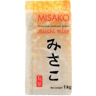 Misako Sushi rýže 1 kg – Zboží Dáma