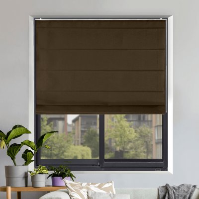 Roleta Římská, Bello, Hnědá, RB 004 , 30 x 60 cm – Hledejceny.cz
