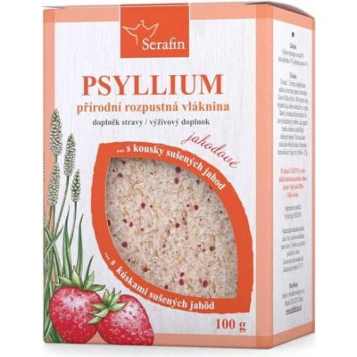 Zdravíčko Boskovice byliny Psyllium s přírodním aromatem a kousky ovoce jahoda 100 g – Zboží Mobilmania