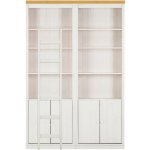 Støraa Anita knihovna bílá 148x223x34 cm – Zboží Dáma